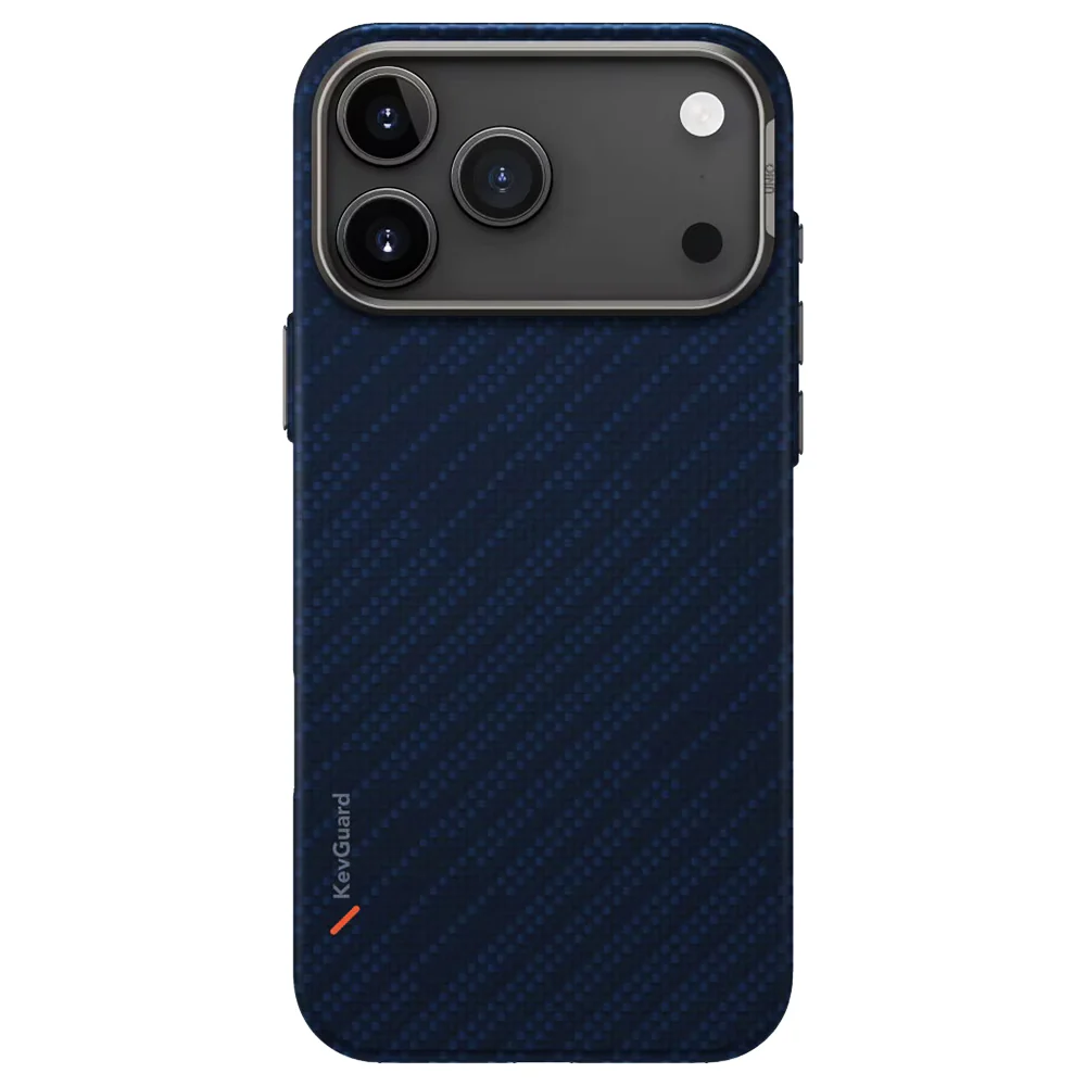 MagSafe Case for Apple iPhone 17 Pro, UNIQ, Keva MagClick, Denim - Image 2