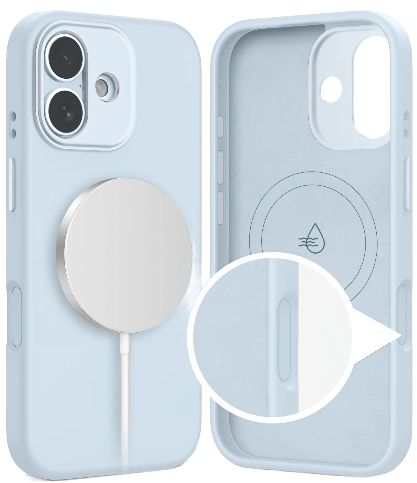 MagSafe Case for Apple iPhone 17, Tech-Protect, Uniq, Blue - Image 2