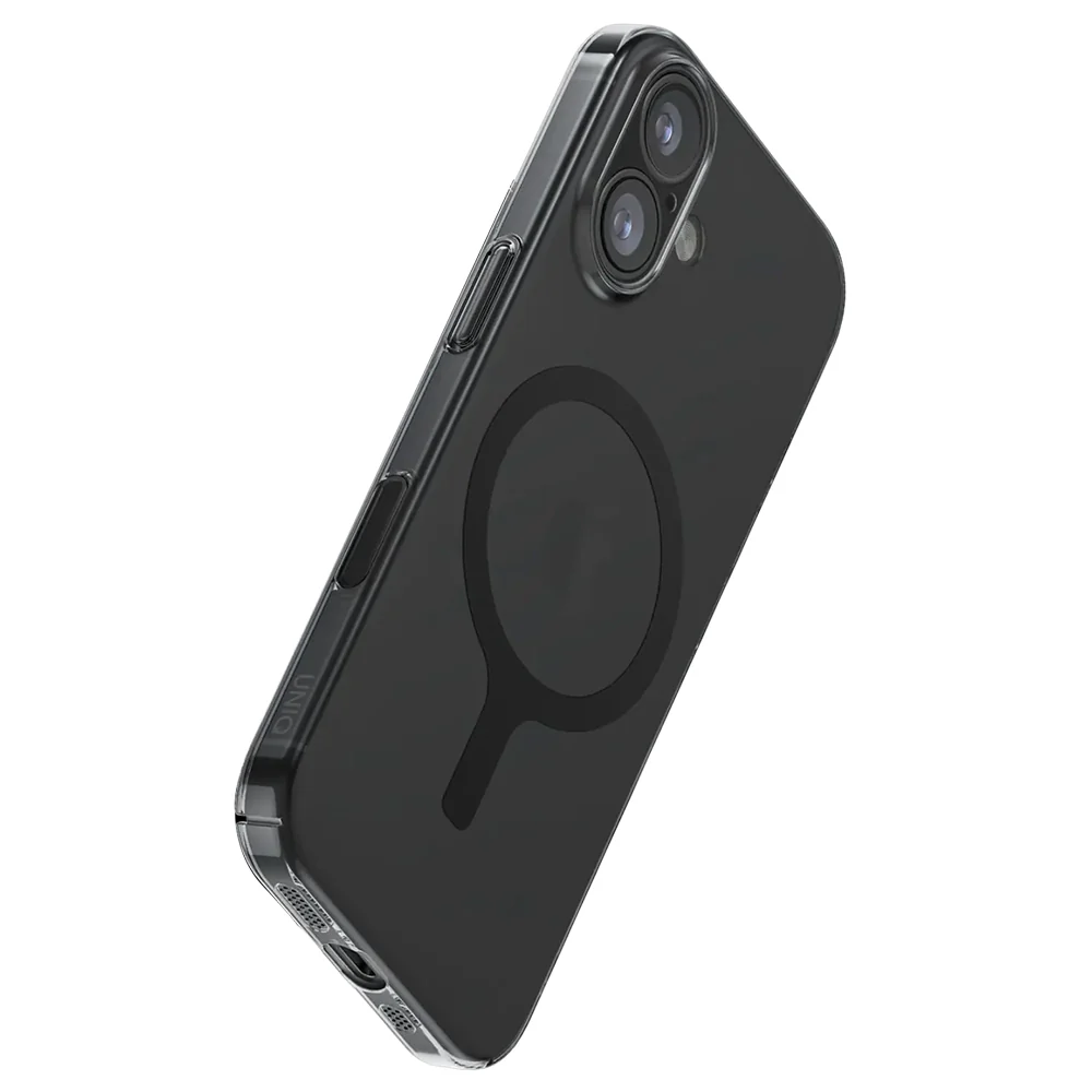 MagSafe Case for Apple iPhone 17, UNIQ, AirSuit MagClick, Black - Image 4