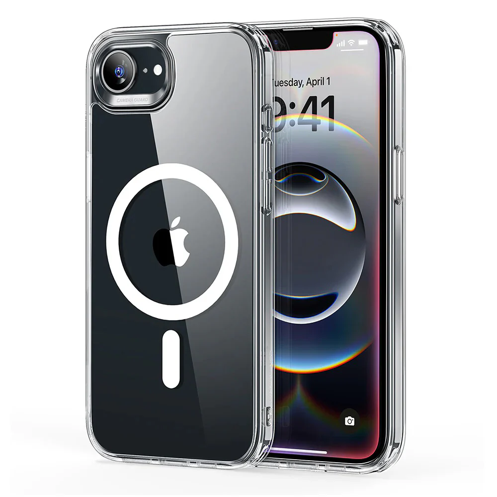 MagSafe Case for Apple iPhone 17e / 16e, ESR, Classic Hybrid, Transparent