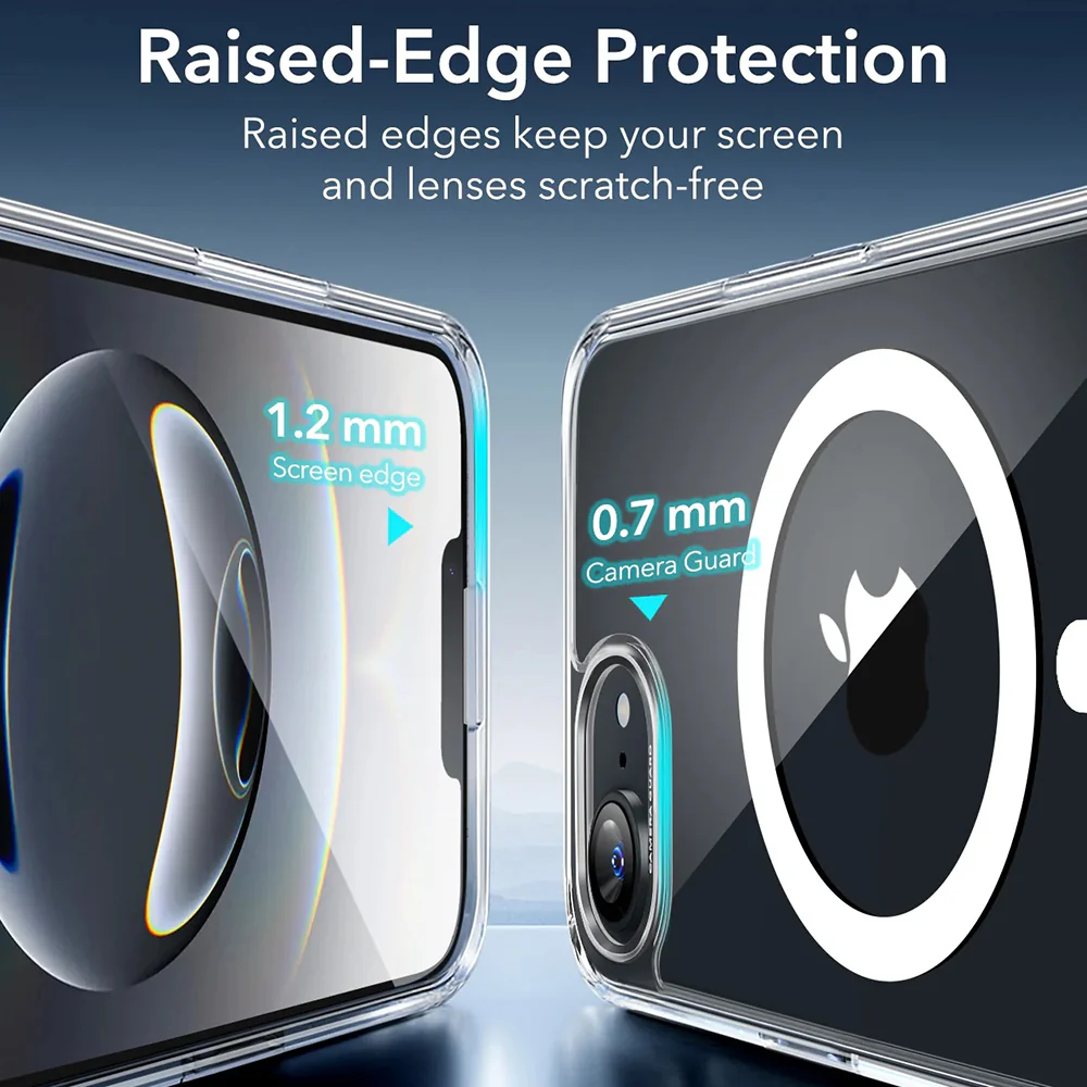MagSafe Case for Apple iPhone 17e / 16e, ESR, Classic Hybrid, Transparent - Image 5