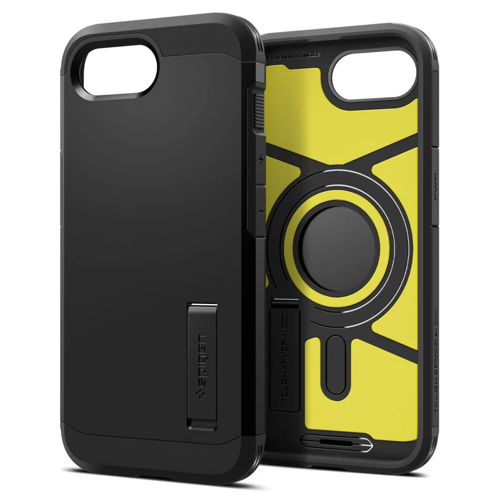 MagSafe Case for Apple iPhone 17e / 16e, Spigen, Tough Armor, Black ACS09137 - Image 5