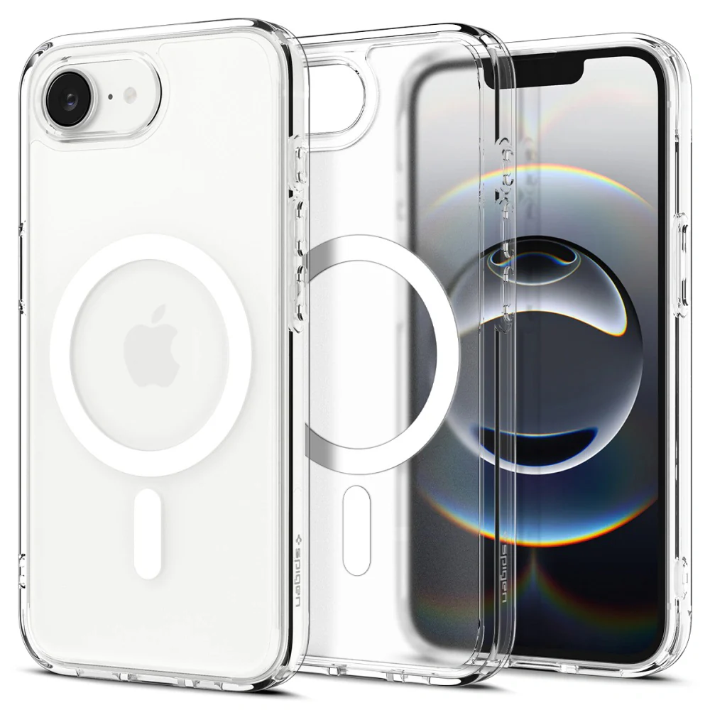 MagSafe Case for Apple iPhone 17e / 16e, Spigen, Ultra Hybrid, Satin White ACS09145