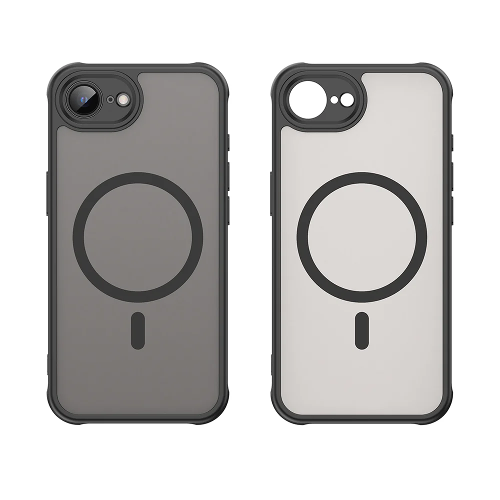 MagSafe Case for Apple iPhone 17e / 16e, Techsuit, HaloFrost II, Black - Image 2