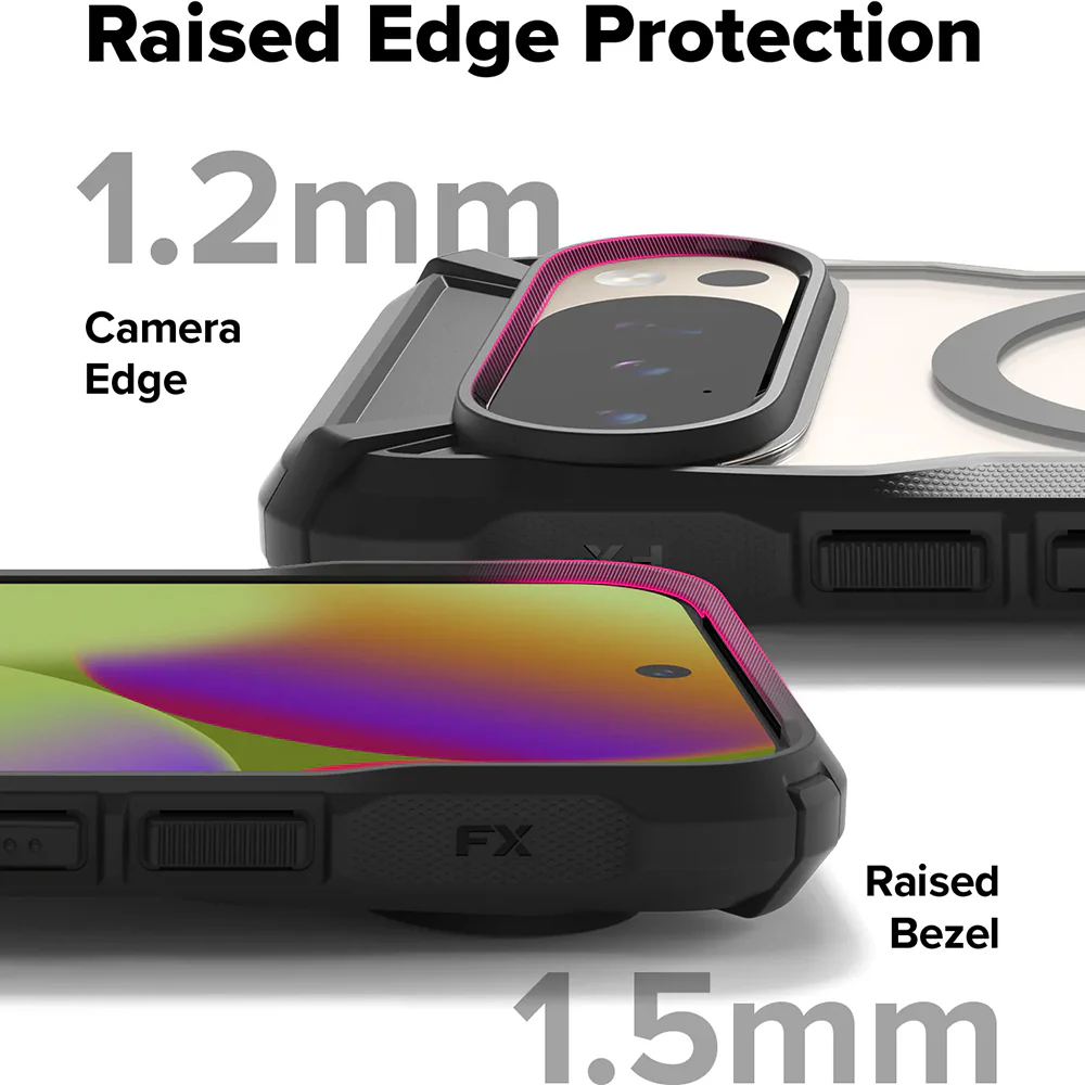 MagSafe Case for Google Pixel 10 Pro / 10, Ringke, Fusion X, Black - Image 7