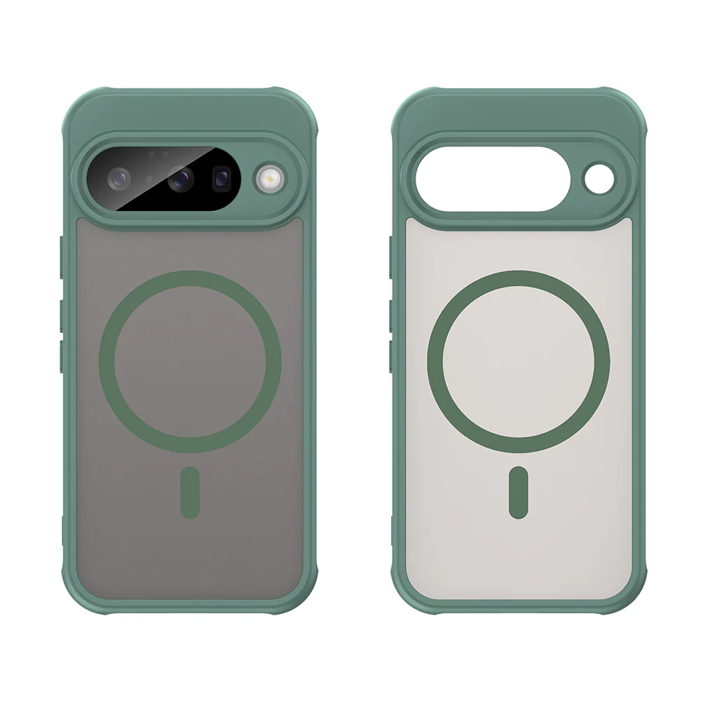 MagSafe Case for Google Pixel 10 Pro, Techsuit, HaloFrost II, Green - Image 2