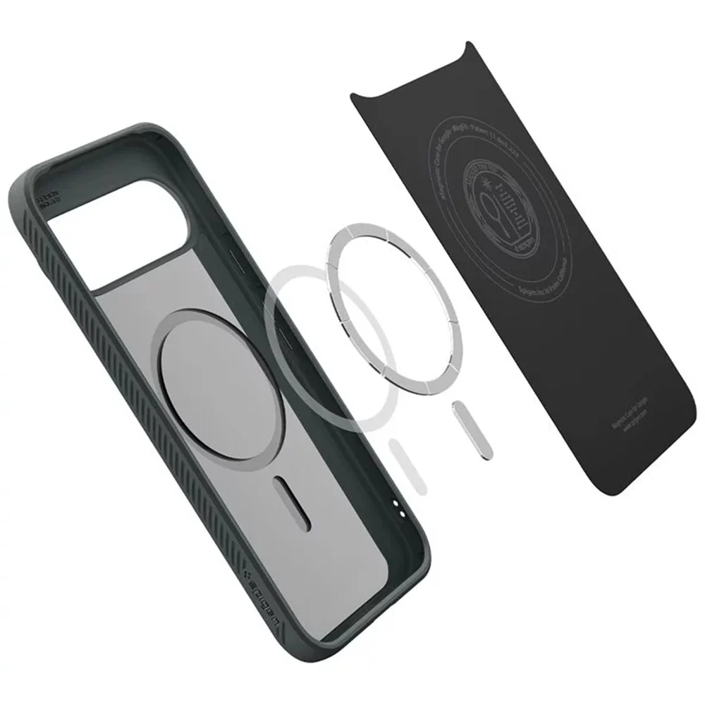 MagSafe Case for Google Pixel 10 Pro XL, Spigen, Liquid Air, Green ACS09719 - Image 5