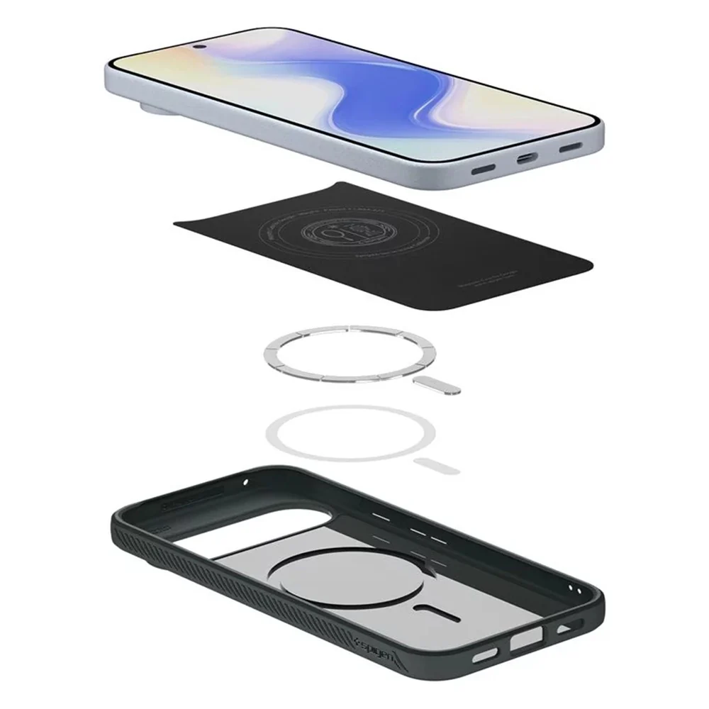 MagSafe Case for Google Pixel 10 Pro XL, Spigen, Liquid Air, Green ACS09719 - Image 7