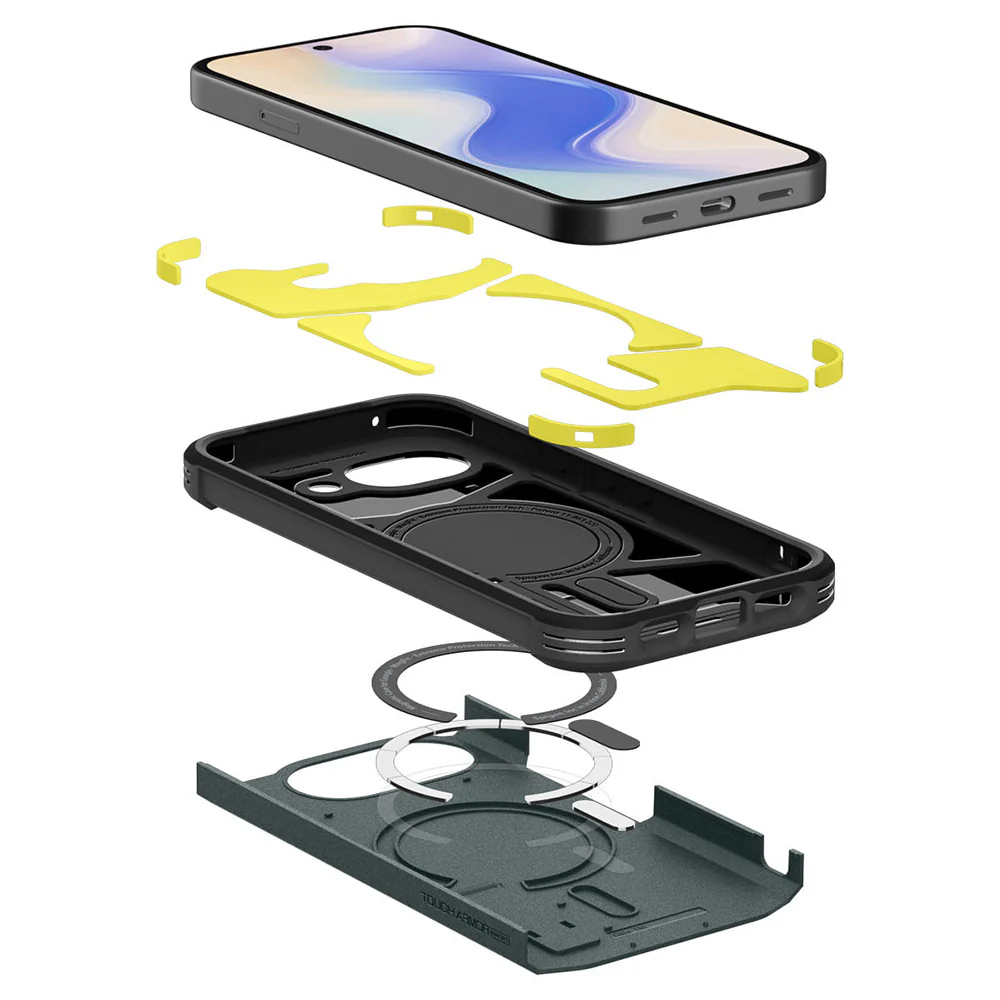 MagSafe Case for Google Pixel 10a, Spigen, Tough Armor, Green ACS11282 - Image 7