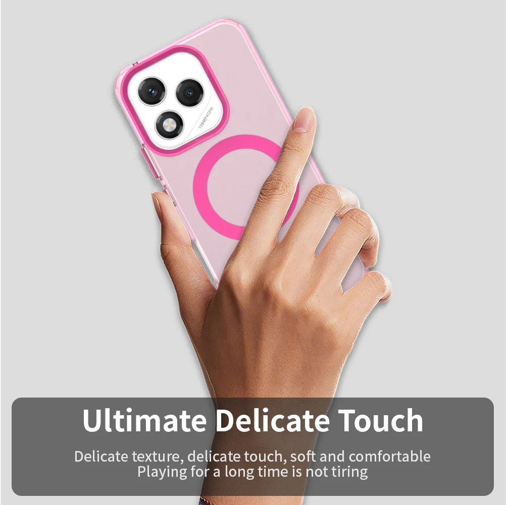 MagSafe Case for Honor 400 Lite, Techsuit, CandyCase, Pink - Image 2
