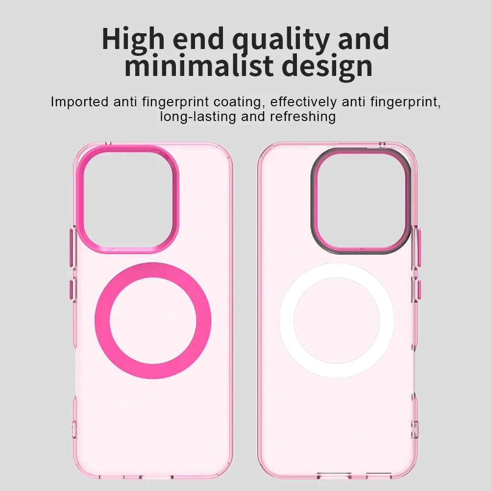 MagSafe Case for Honor 400 Lite, Techsuit, CandyCase, Pink - Image 3