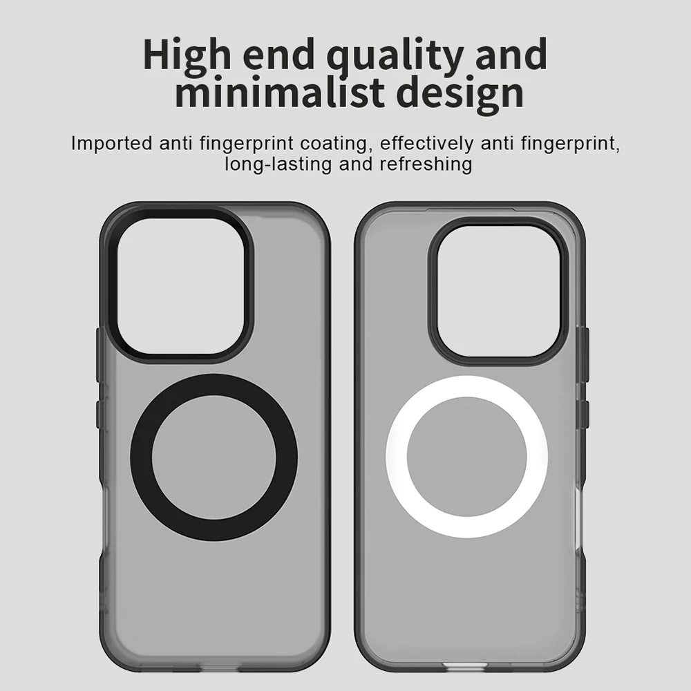 MagSafe Case for Honor 600 Pro / 600, Techsuit, CandyCase, Black - Image 3