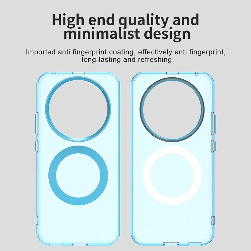 MagSafe Case for Honor Magic8 Lite, Techsuit, CandyCase, Blue - Image 5
