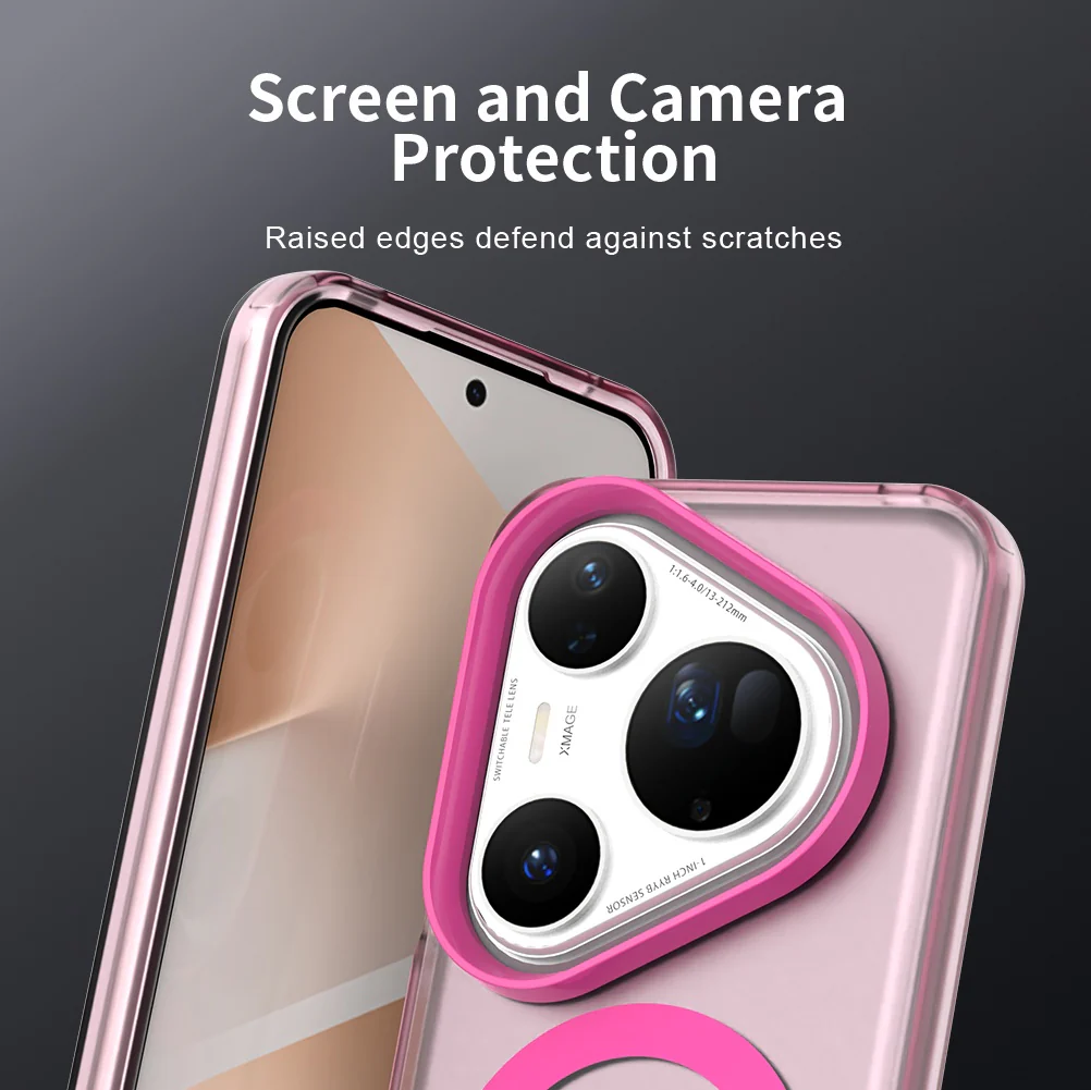 MagSafe Case for Huawei Pura 80 Ultra, Techsuit, CandyCase, Pink - Image 4