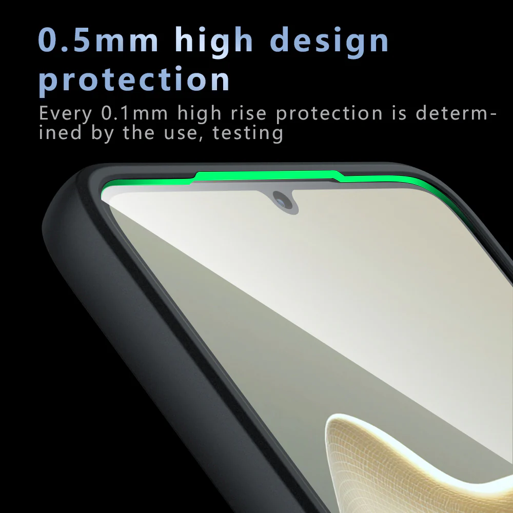 MagSafe Case for Motorola Moto G06, Techsuit, PureFrost, Satin Black - Image 5