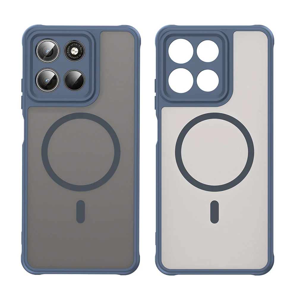 MagSafe Case for Motorola Moto G47 / G37 Power / G37, Techsuit, HaloFrost II, Navy Blue - Image 2