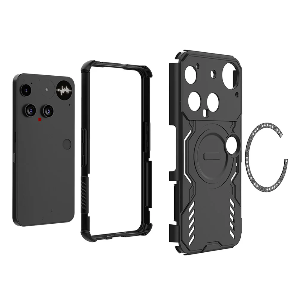 MagSafe Case for Nothing Phone (3), Techsuit, ArmorMag, Blue - Image 4