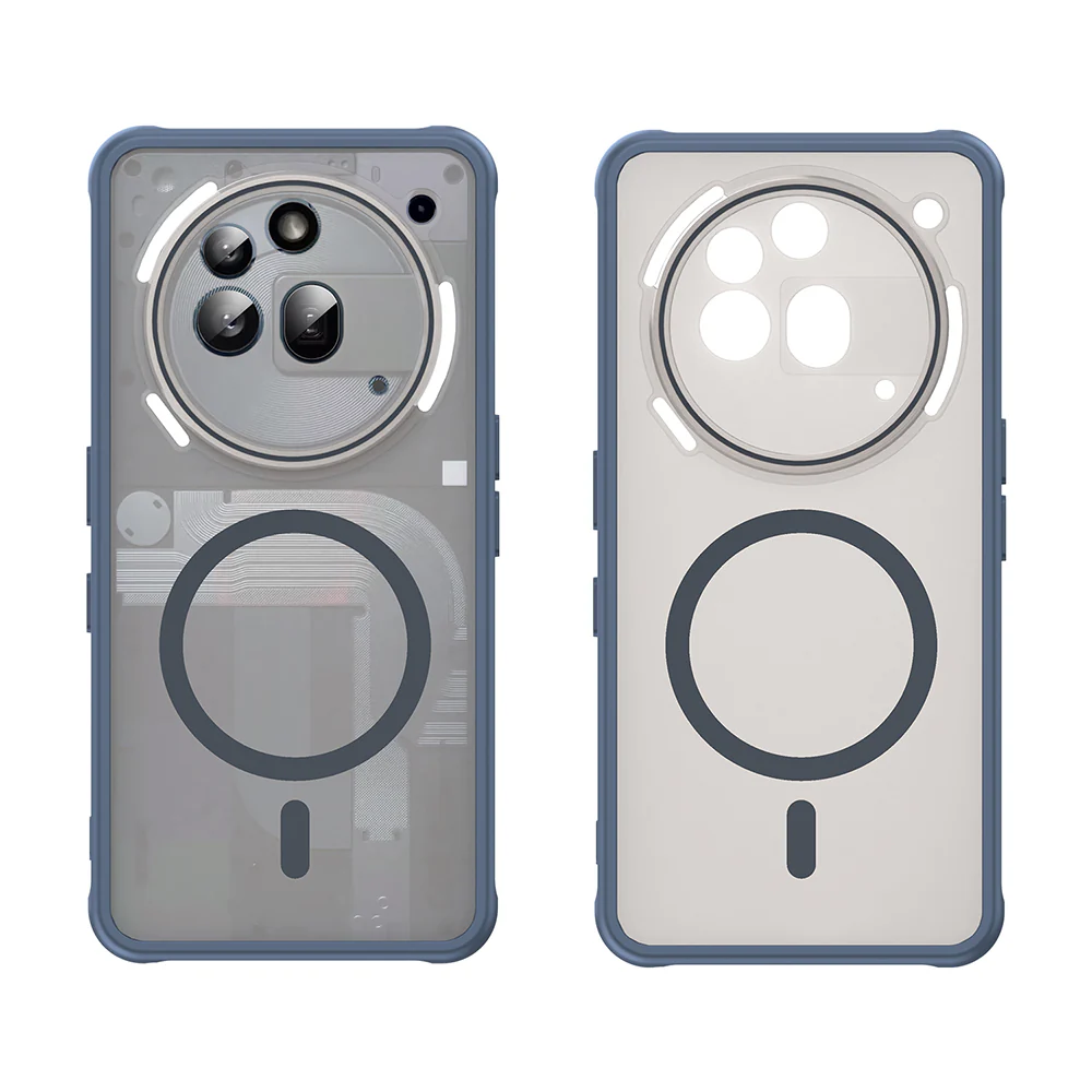 MagSafe Case for Nothing Phone (3a) Pro, Techsuit, HaloFrost II, Navy Blue - Image 2