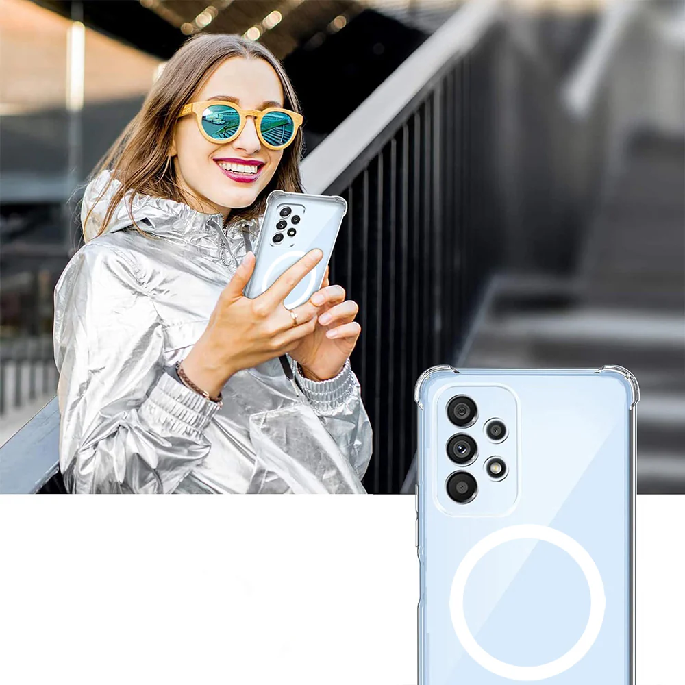 MagSafe Case for Nothing Phone (3a) Pro, Techsuit, Shockproof, Transparent - Image 4