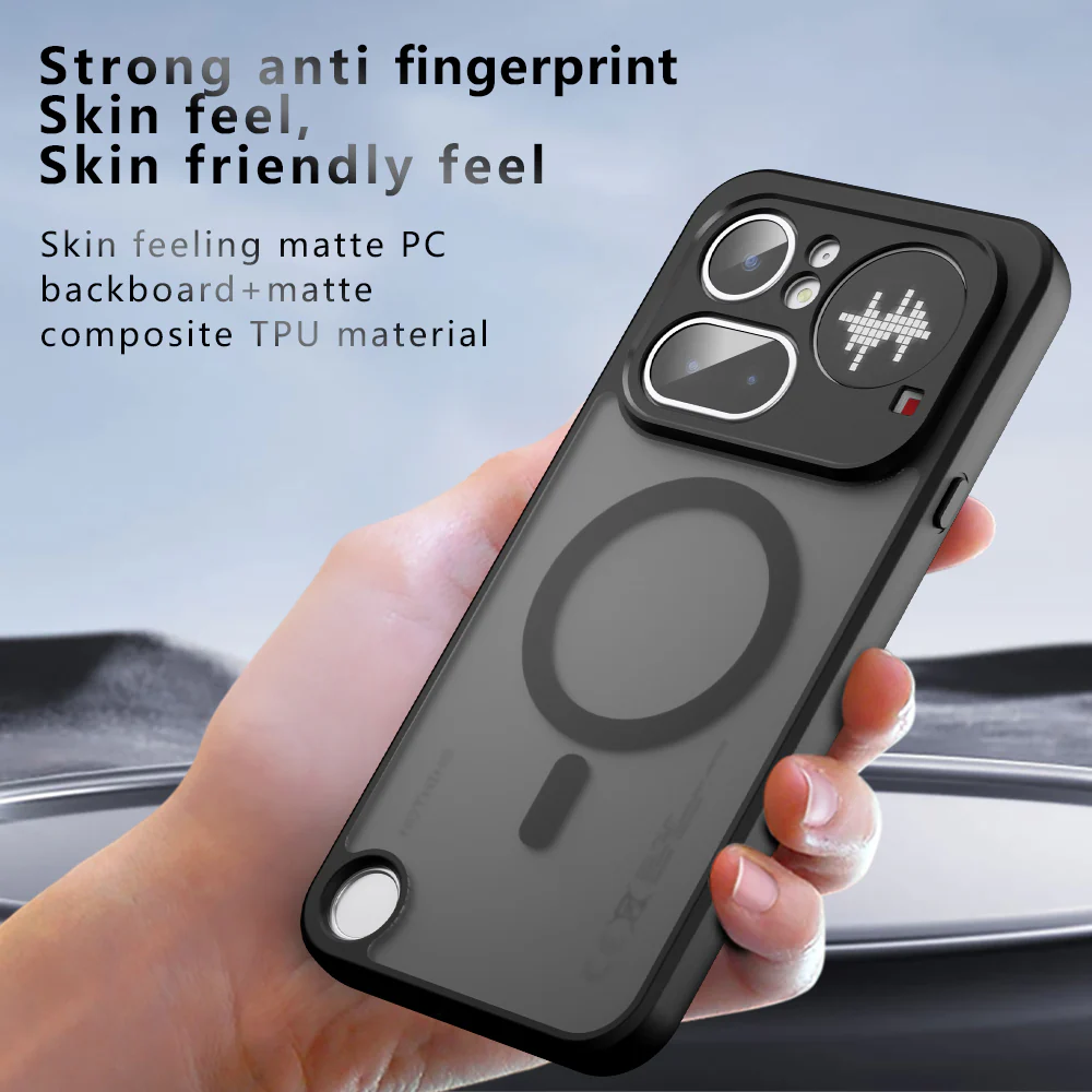 MagSafe Case for Nothing Phone (4a) Pro, Techsuit, PureFrost, Satin Black - Image 5