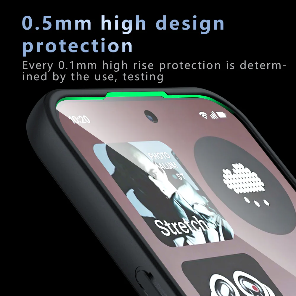 MagSafe Case for Nothing Phone (4a) Pro, Techsuit, PureFrost, Satin Black - Image 6