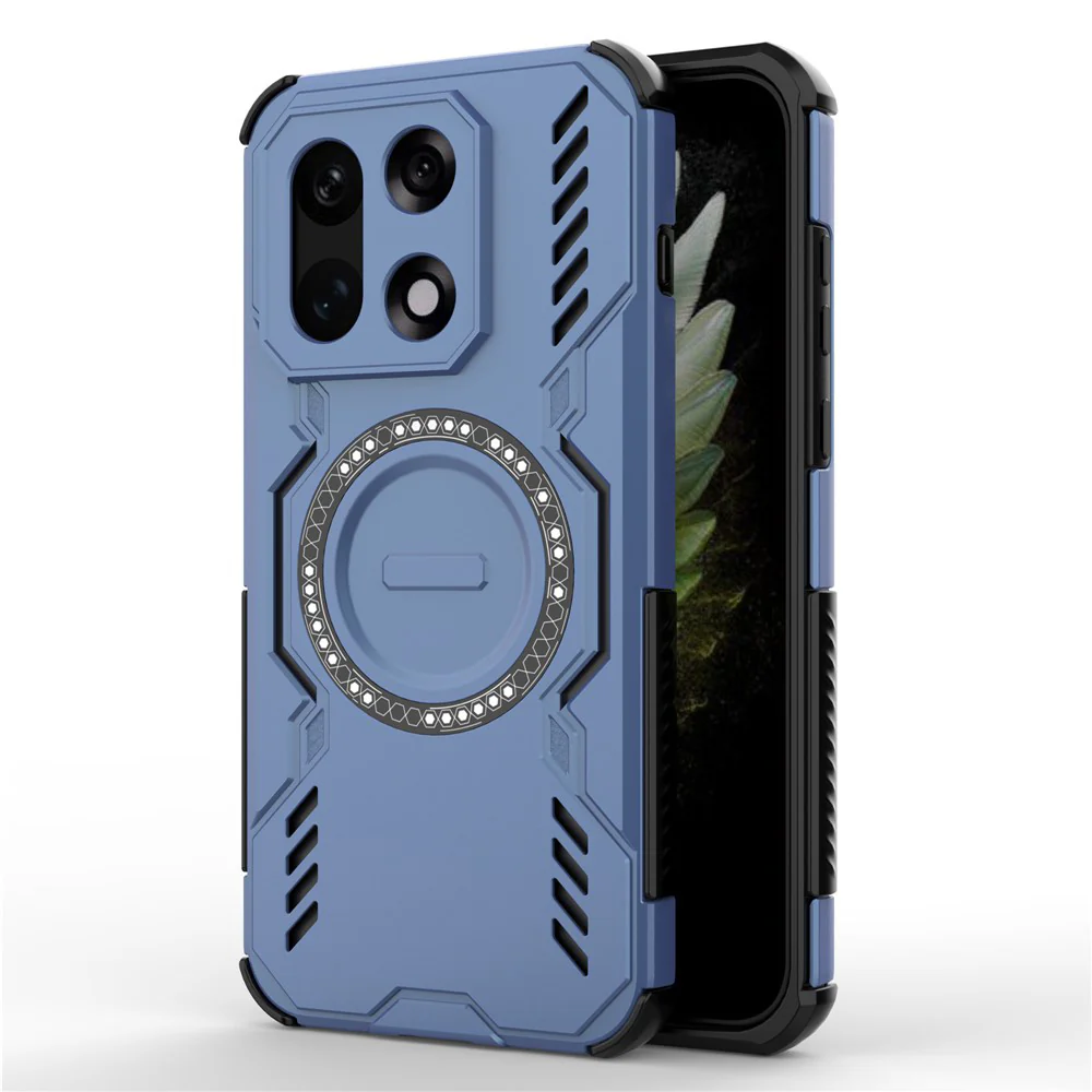 MagSafe Case for OnePlus 15, Techsuit, ArmorMag, Blue