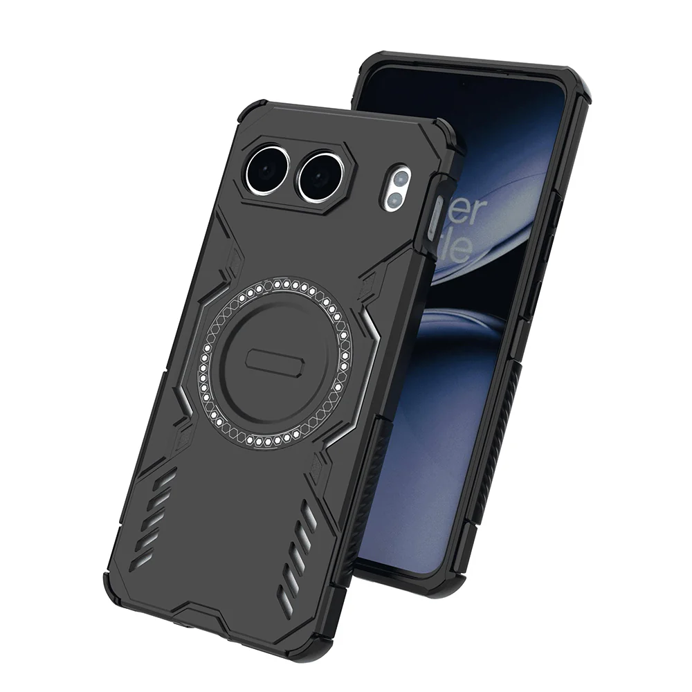 MagSafe Case for OnePlus Nord 4, Techsuit, ArmorMag, Black - Image 3