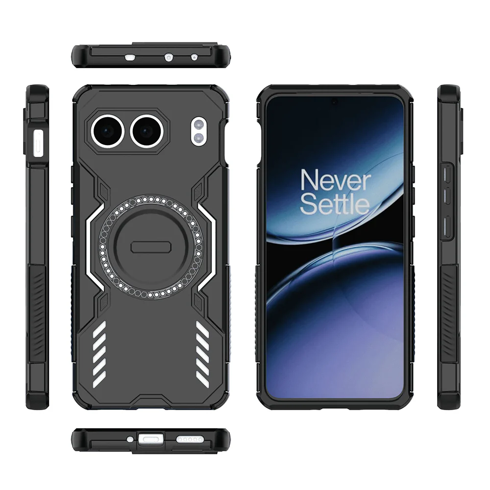 MagSafe Case for OnePlus Nord 4, Techsuit, ArmorMag, Black - Image 5