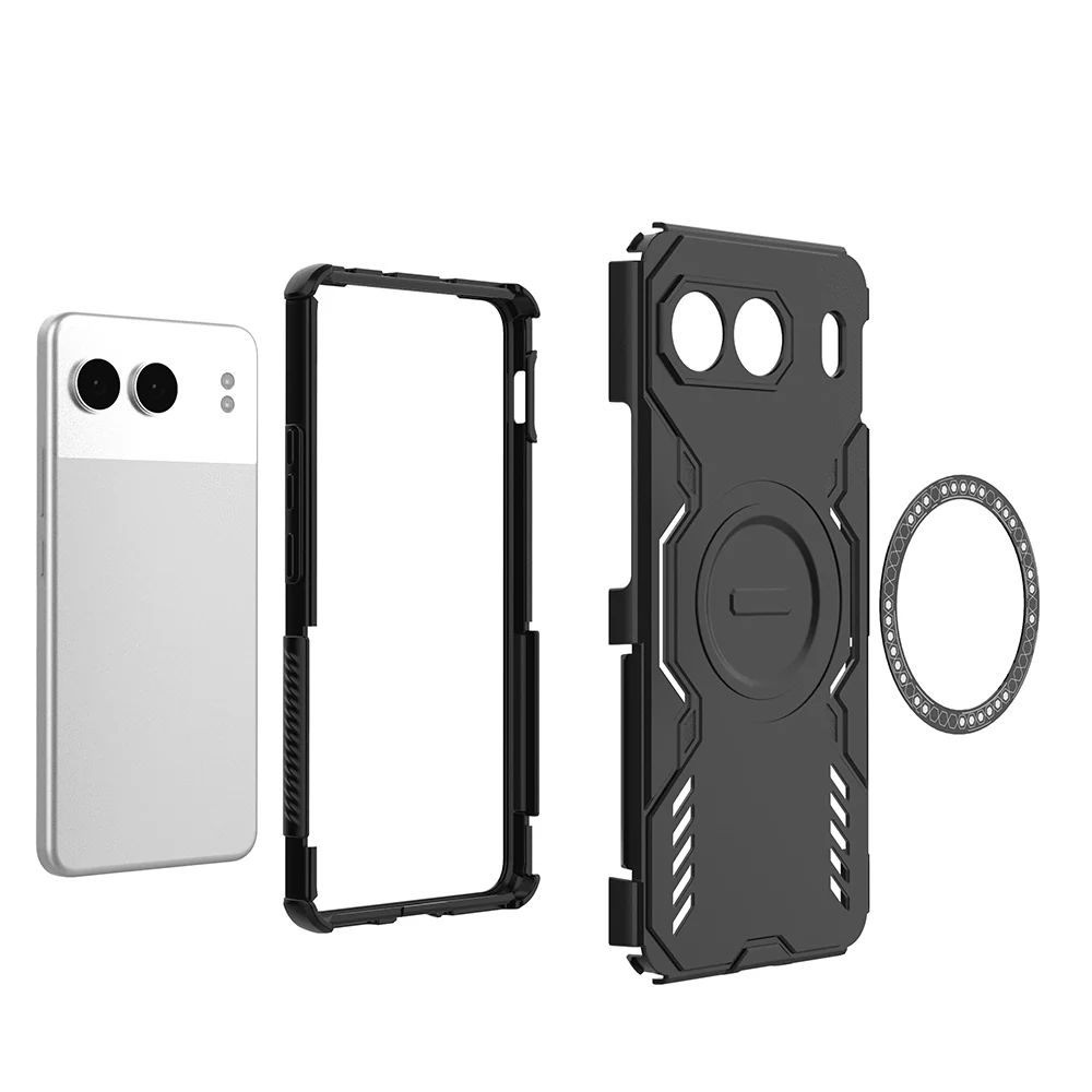 MagSafe Case for OnePlus Nord 4, Techsuit, ArmorMag, Blue - Image 6
