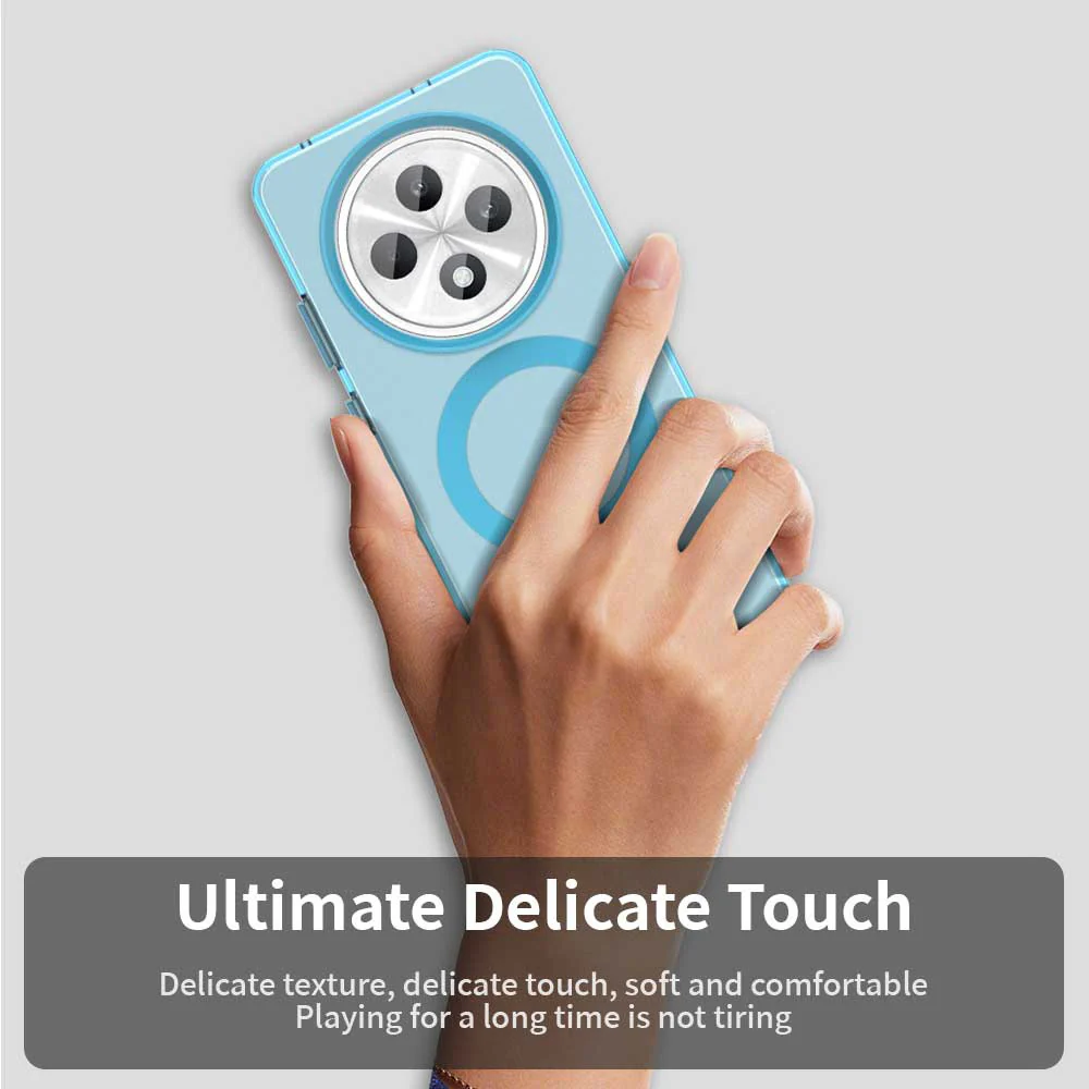 MagSafe Case for Oppo A3 4G / A3 5G, Techsuit, CandyCase, Blue - Image 6