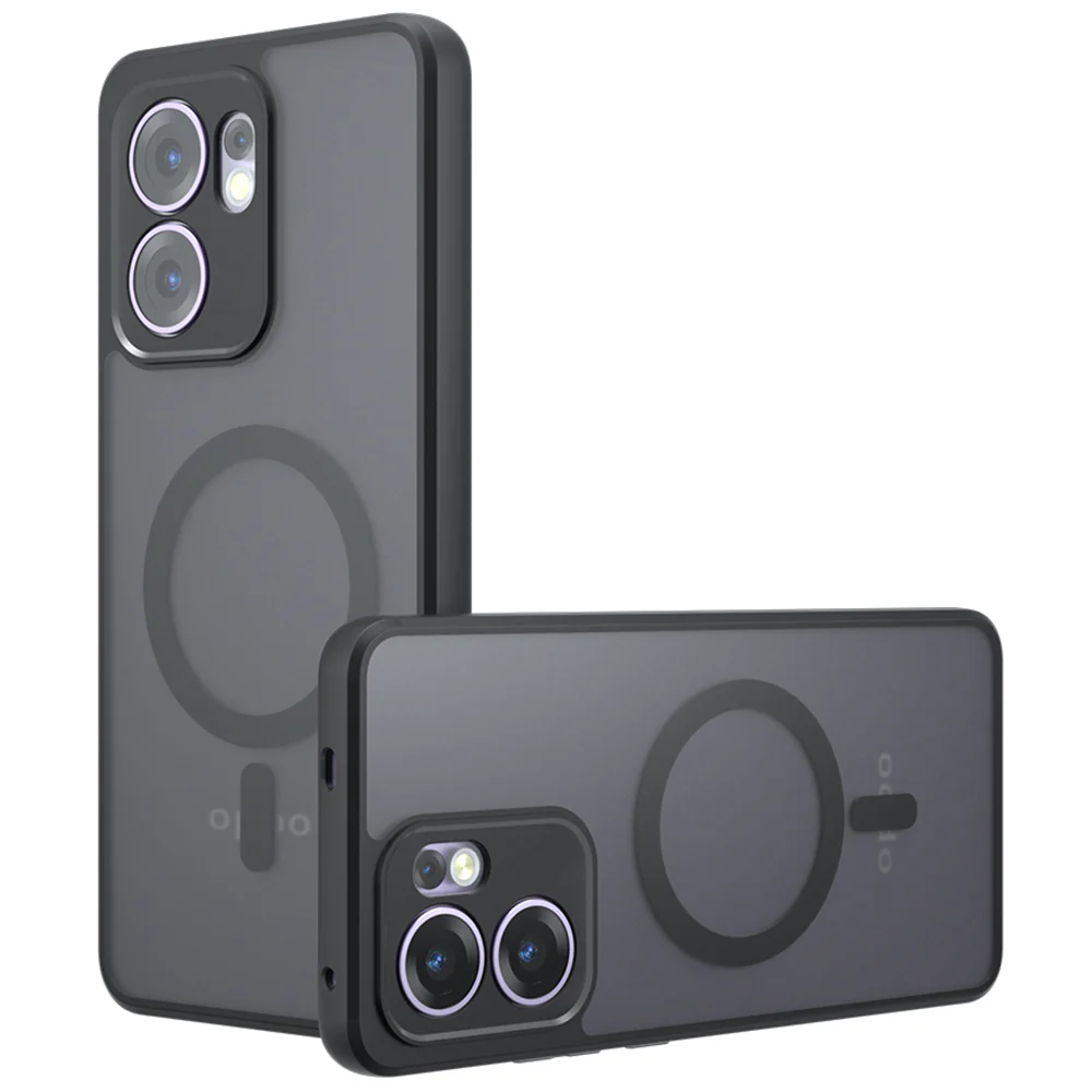 MagSafe Case for Oppo Reno13 FS 5G / Reno13 F 4G / Reno13 F, Techsuit, PureFrost, Satin Black