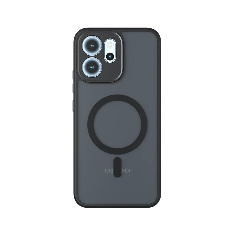MagSafe Case for Oppo Reno14 FS 5G / Reno14 F, Techsuit, PureFrost, Satin Black - Image 2