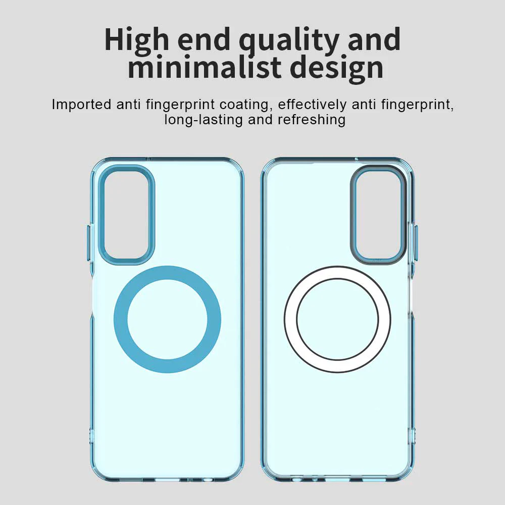 MagSafe Case for Samsung Galaxy A05s A057, Techsuit, CandyCase, Blue - Image 5