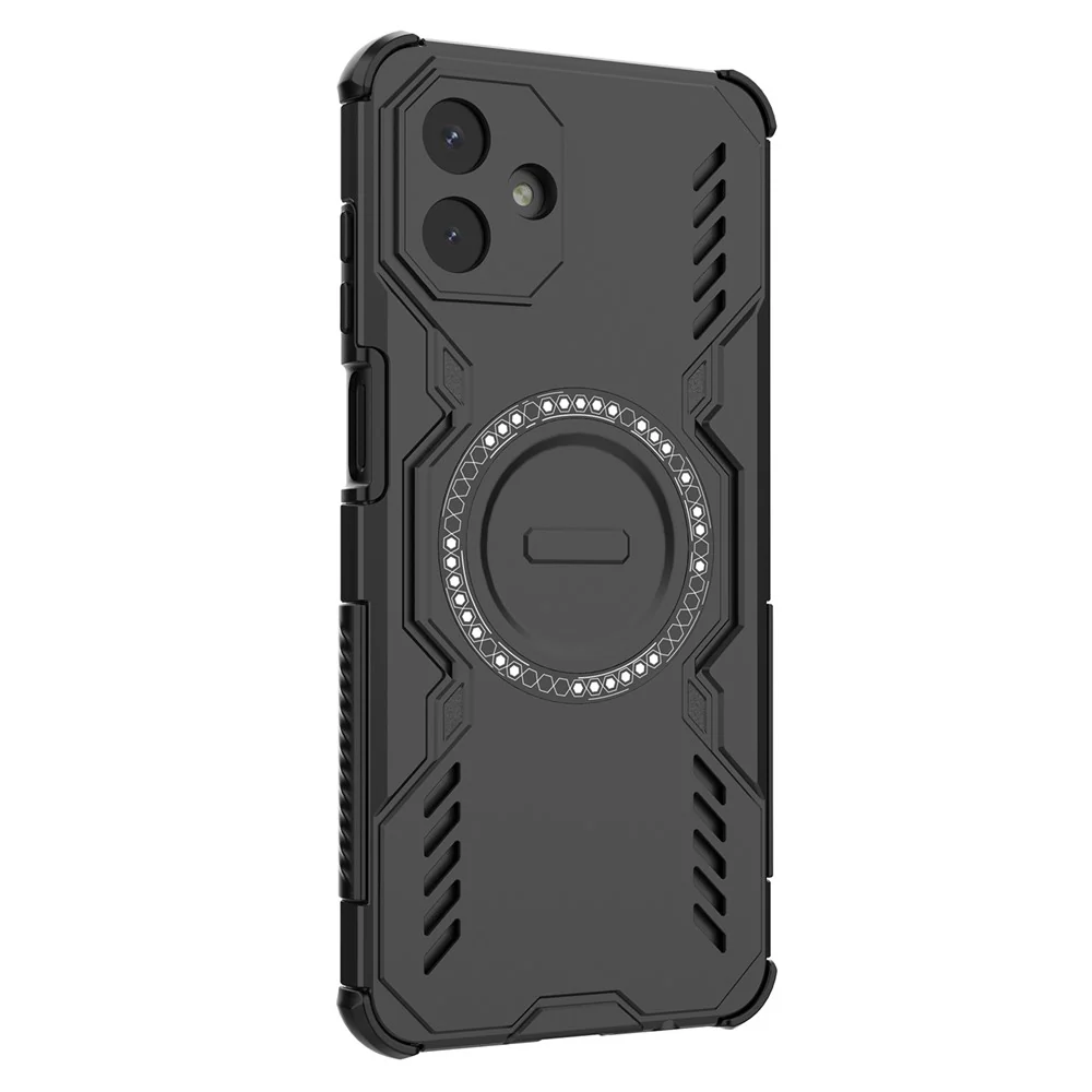 MagSafe Case for Samsung Galaxy A07 4G A075, Techsuit, ArmorMag, Black - Image 2