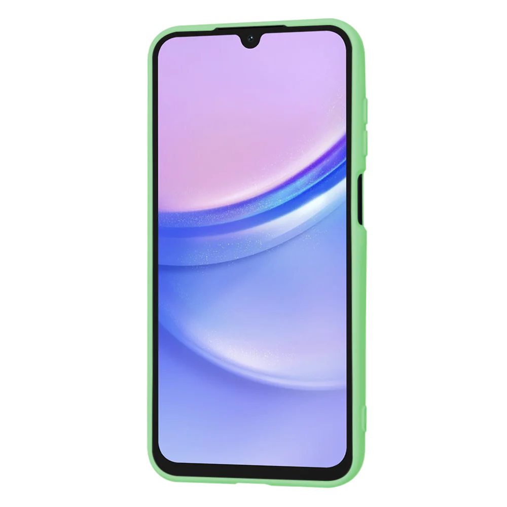 MagSafe Case for Samsung Galaxy A15 A155, Techsuit, SoftFlex, Light Green - Image 2