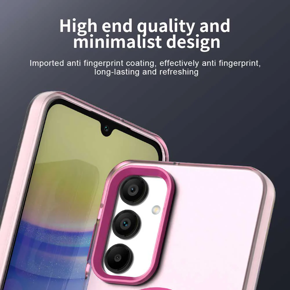 MagSafe Case for Samsung Galaxy A16 5G A166 / A16 4G A165, Techsuit, CandyCase, Pink - Image 3