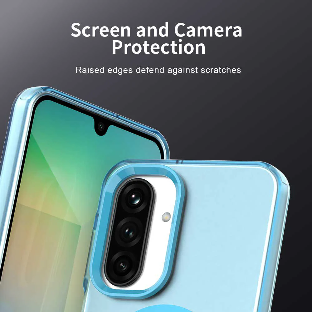 MagSafe Case for Samsung Galaxy A17 5G, Techsuit, CandyCase, Blue - Image 6