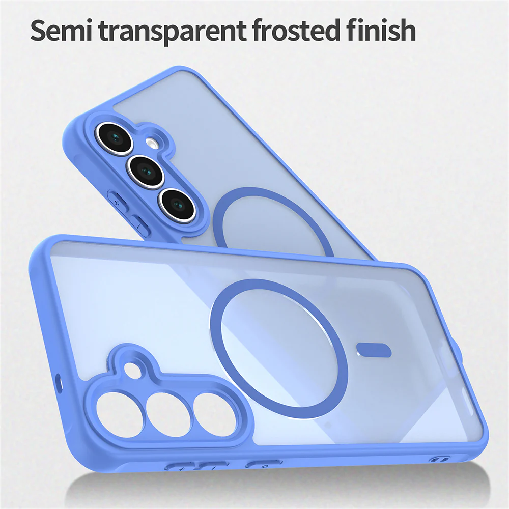 MagSafe Case for Samsung Galaxy A17 5G, Techsuit, HaloFrost II, Blue - Image 5