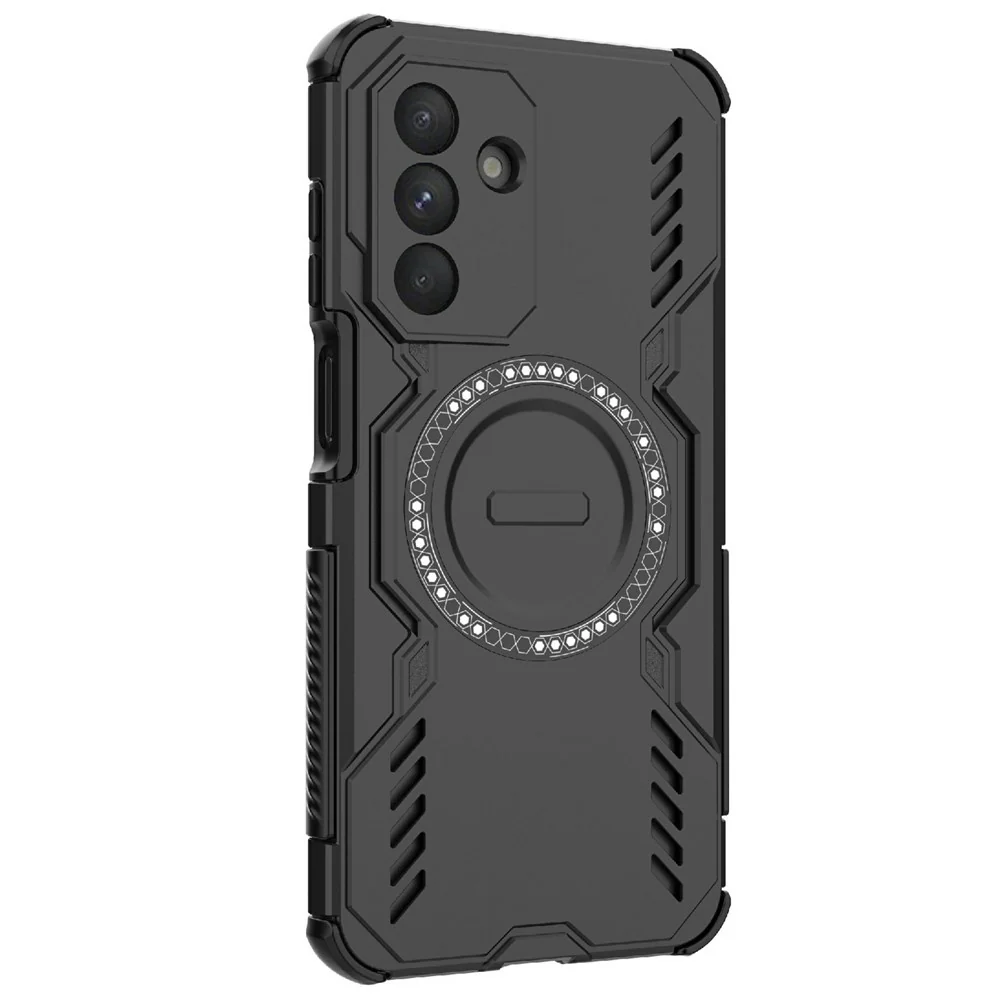 MagSafe Case for Samsung Galaxy A26 A266, Techsuit, ArmorMag, Black - Image 3