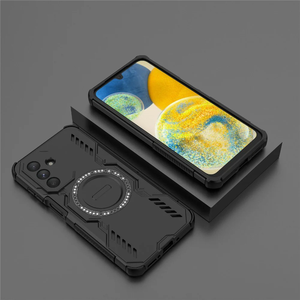 MagSafe Case for Samsung Galaxy A26 A266, Techsuit, ArmorMag, Black - Image 5