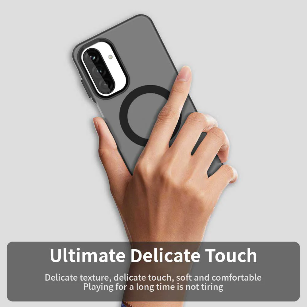MagSafe Case for Samsung Galaxy A26 A266, Techsuit, CandyCase, Black - Image 6