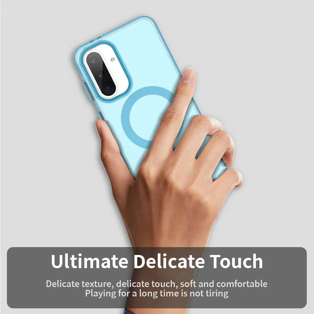 MagSafe Case for Samsung Galaxy A36 A366, Techsuit, CandyCase, Blue - Image 5