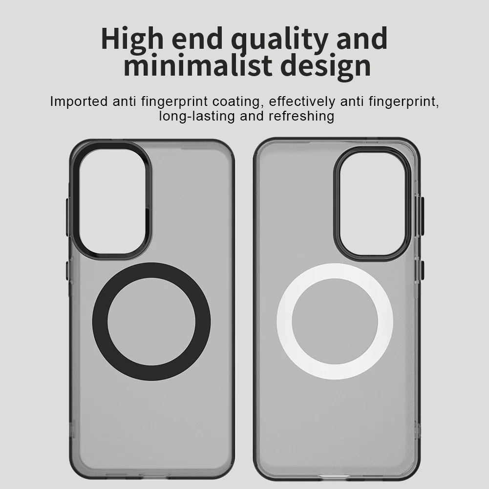 MagSafe Case for Samsung Galaxy A37 5G, Techsuit, CandyCase, Black - Image 4