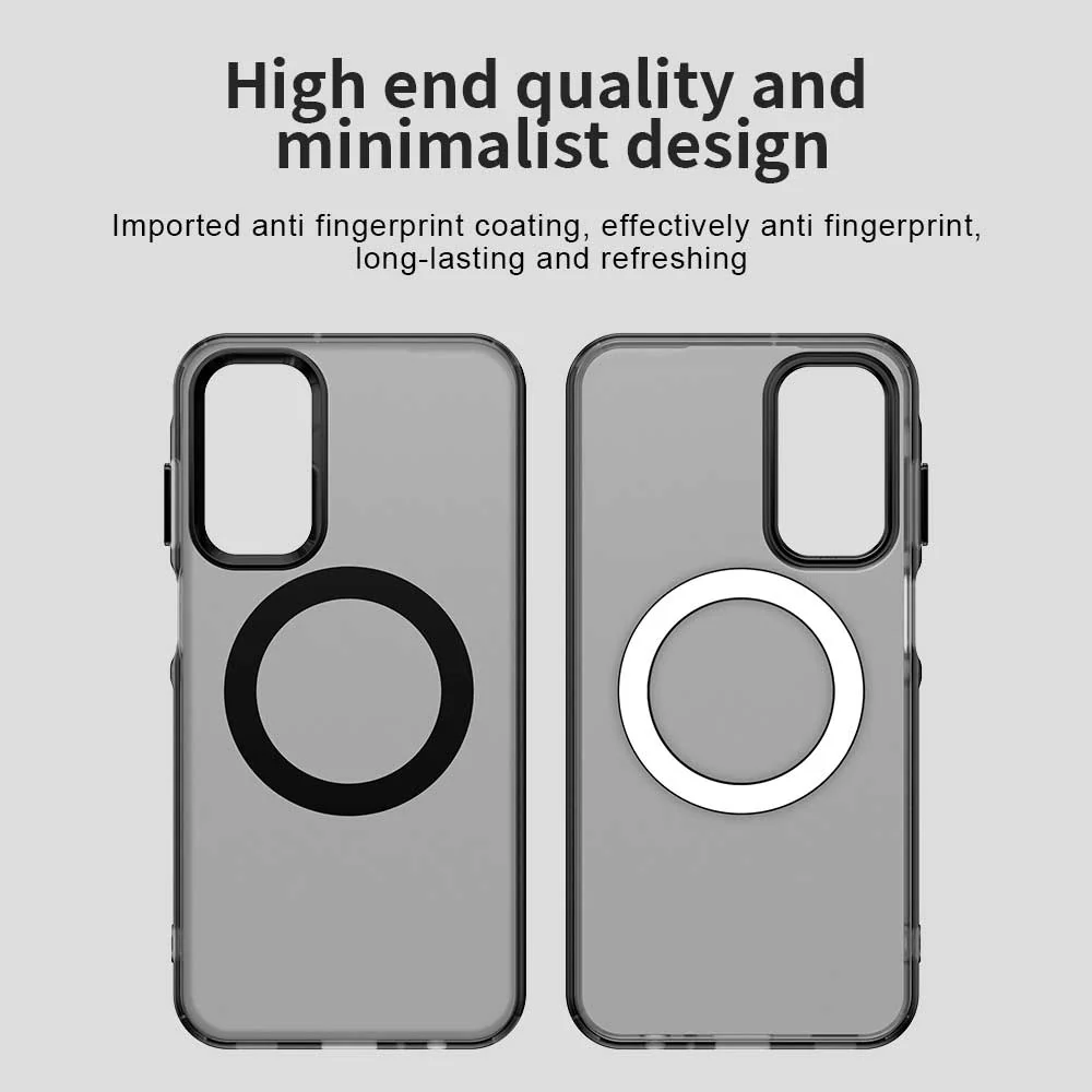 MagSafe Case for Samsung Galaxy A55 5G A556, Techsuit, CandyCase, Black - Image 4