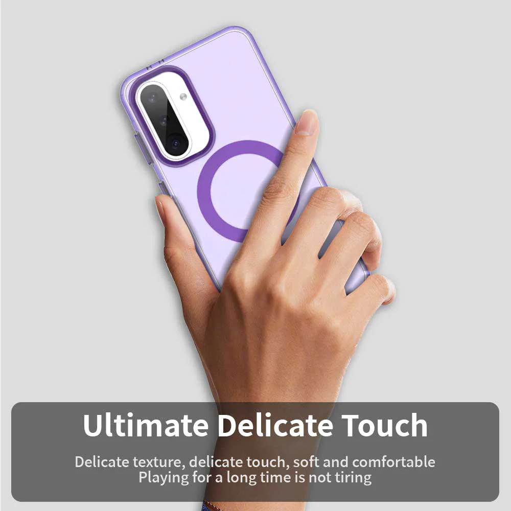 MagSafe Case for Samsung Galaxy A56 A566, Techsuit, CandyCase, Purple - Image 6