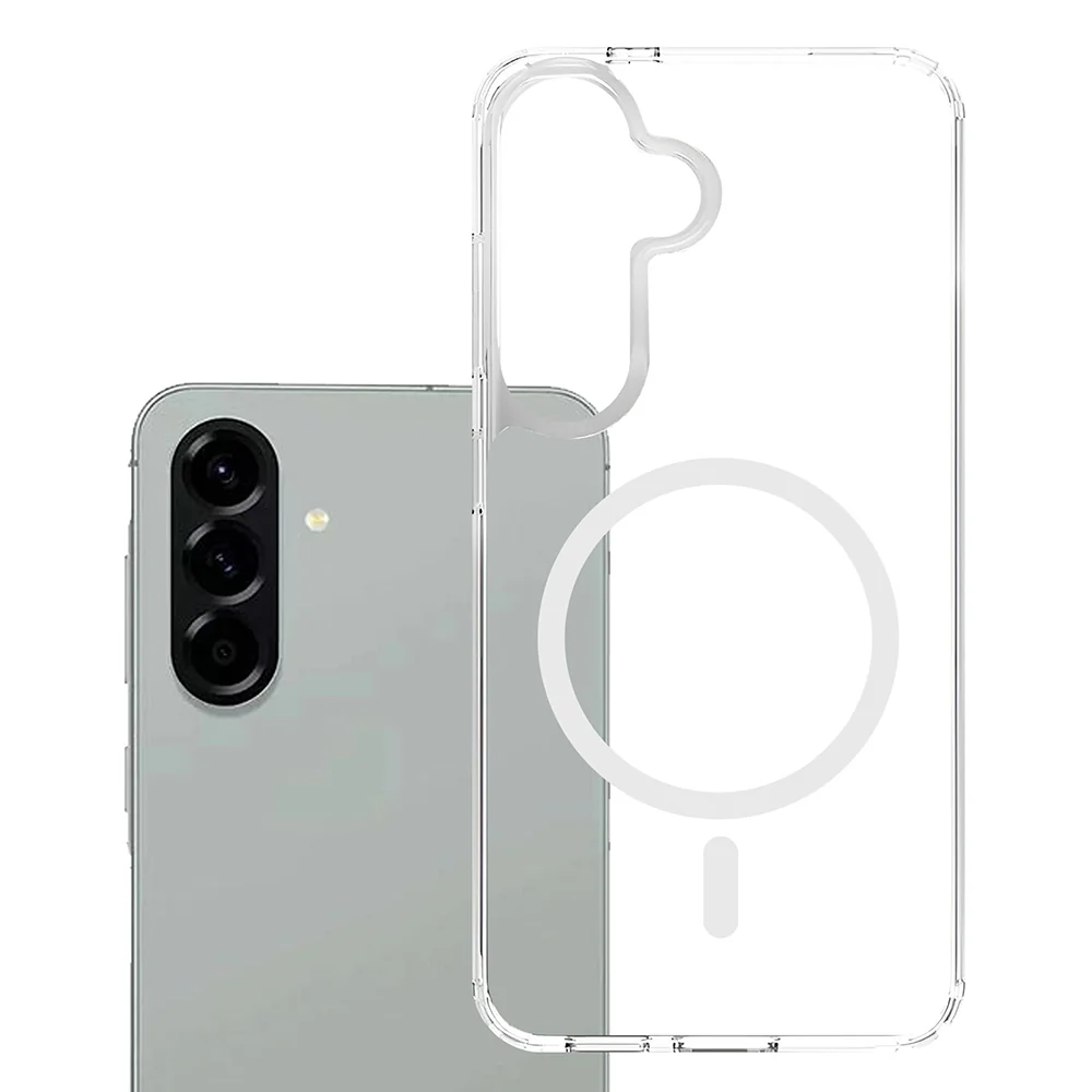 MagSafe Case for Samsung Galaxy A57 5G, 3MK, Armor MagCase, Transparent - Image 4
