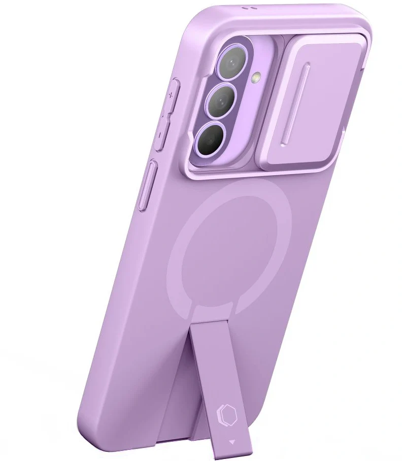 MagSafe Case for Samsung Galaxy A57 5G, Tech-Protect, Kevlar Aura, Violet - Image 3