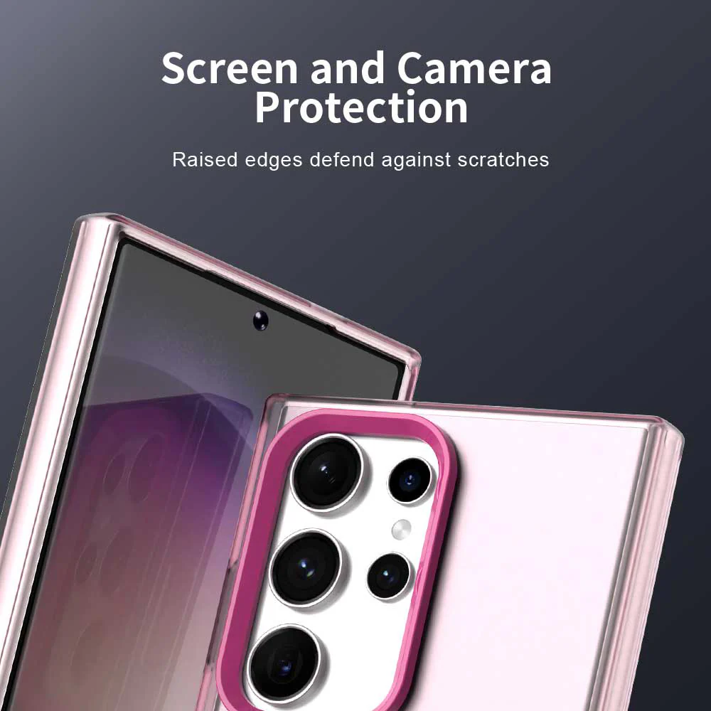 MagSafe Case for Samsung Galaxy S23 Ultra S918, Techsuit, CandyCase, Pink - Image 3