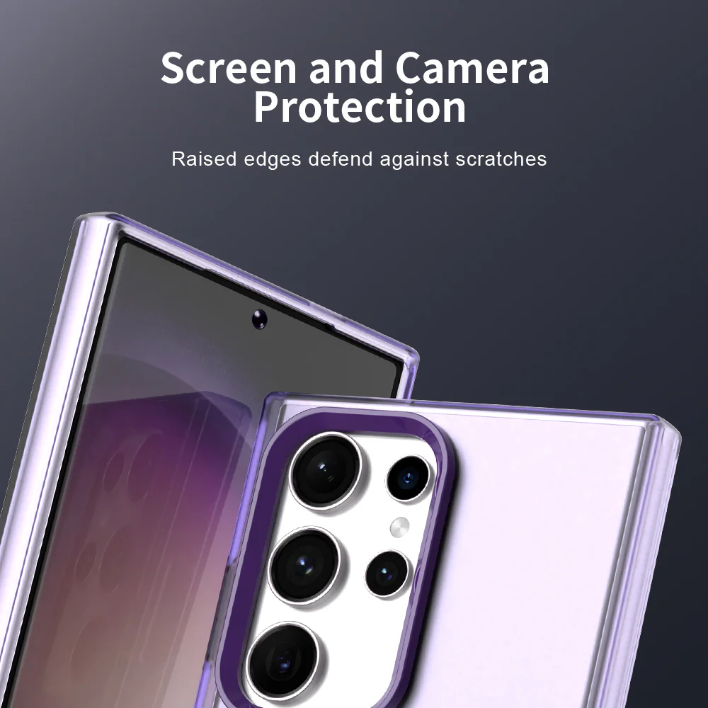 MagSafe Case for Samsung Galaxy S23 Ultra S918, Techsuit, CandyCase, Purple - Image 6