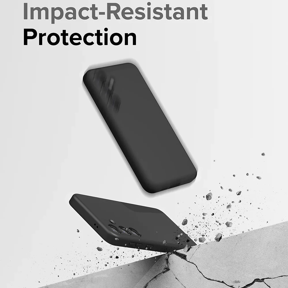 MagSafe Case for Samsung Galaxy S24 S921, Ringke, Silicone, Black - Image 5